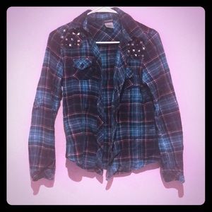 A Flannel small shirt.